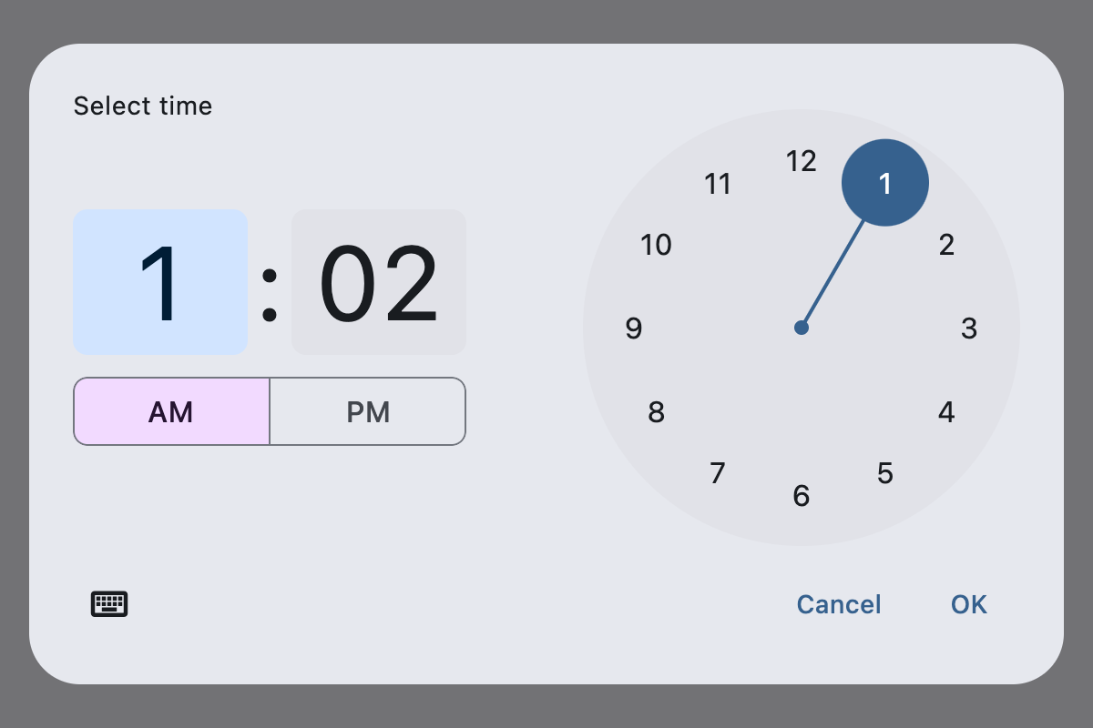 TimePicker